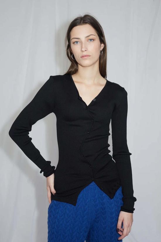  Opera Sport 가디건 오페라 스포츠 클레어 심리스 카디건 블랙