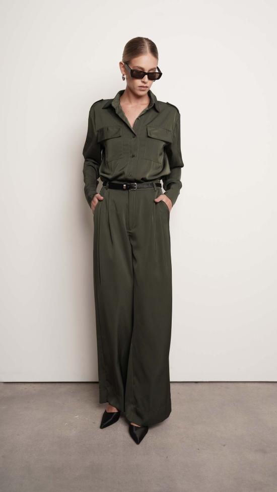  파렌테지 스트레이트 팬츠 잭슨 팬츠 포레스트 - PARENTEZI