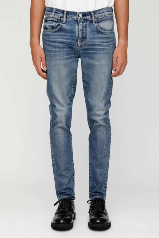  마우지 데님 팬츠 무시 데이튼 스키니 진 블루 - MOUSSY