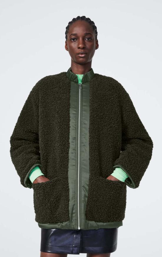  로데브예 봄버 자켓 로데비에르 알로라 재킷 올리브 - RODEBJER