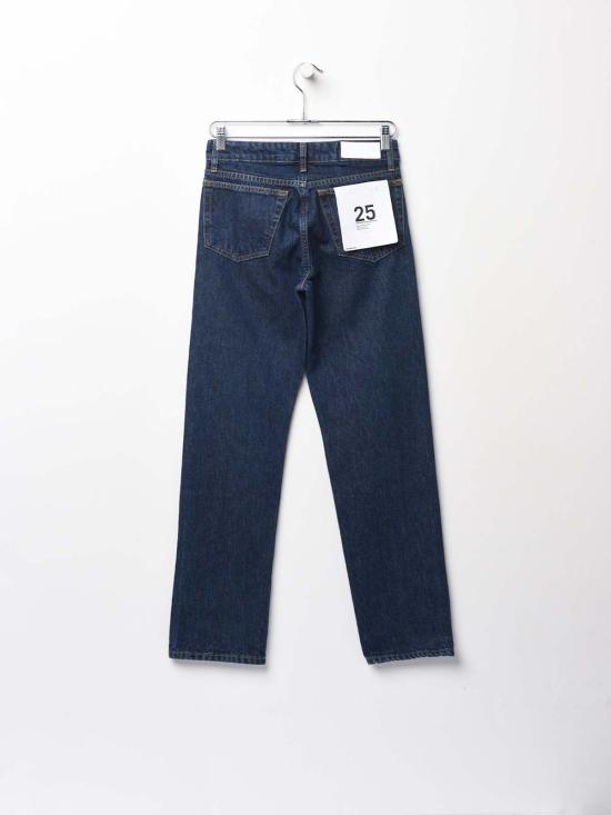  리던 데님 팬츠 Re/Done 70년대 로우 라이즈 스트레이트 헤리티지 린스 - RE/DONE