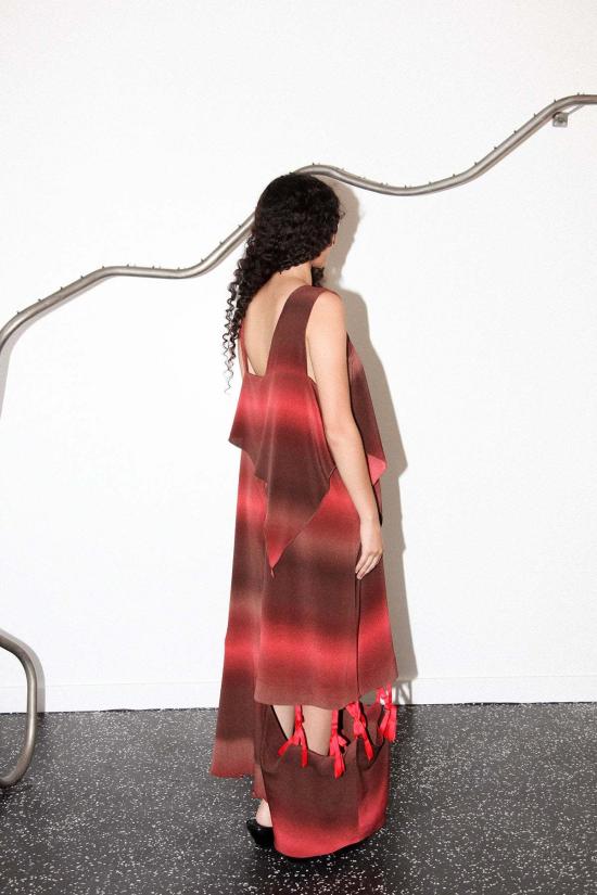  케이코 롱 원피스 Kk Co 필드 드레스 메를로 - KKCO