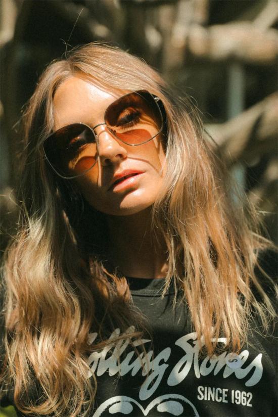  피플 오브 레이저 긴팔 티셔츠 People Of Leisure 롤링스톤즈 라글런 티 블랙 - PEOPLE OF LAISURE