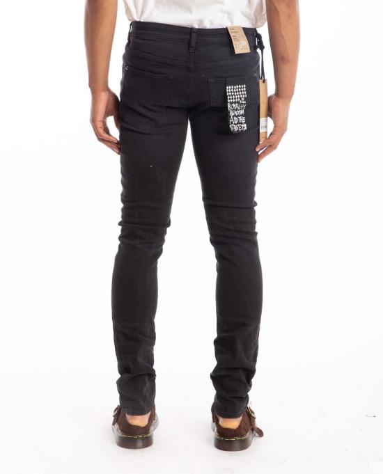  수비 데님 팬츠 Ksubi Van Winkle Ghosted 1999 청바지 블랙 - KSUBI