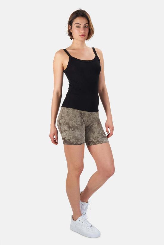  코튼 시티즌 숏팬츠 밀라노 바이커 반바지 애쉬 크리스탈 - COTTON CITIZEN