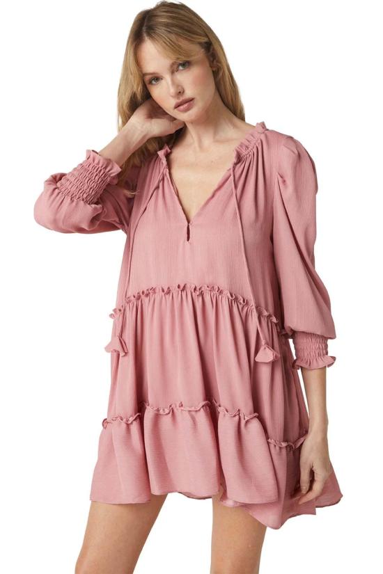  미사 로스엔젤레스 숏 원피스 Misa Los Angeles 마리사 드레스 Muave