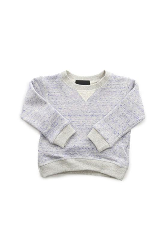  [키즈] 블루&크림 풀오버 키즈  스웨트셔츠