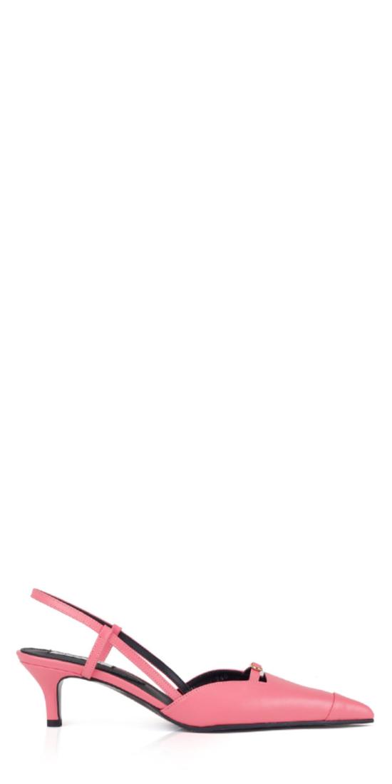  Reike Nen 힐/펌프스 Sia 가죽 슬링백 핑크