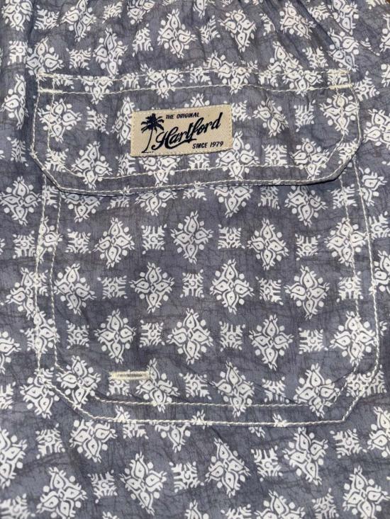  하트포드 스윔팬츠 스윔 그레이/화이트 - HARTFORD