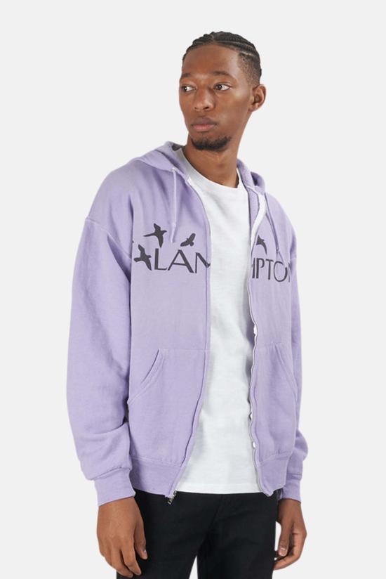  Blue&Cream 후드 티셔츠 블루&크림 램튼스 후드 퍼플/블랙 - BLUE&CREAM