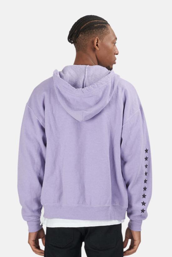  Blue&Cream 후드 티셔츠 블루&크림 램튼스 후드 퍼플/블랙 - BLUE&CREAM