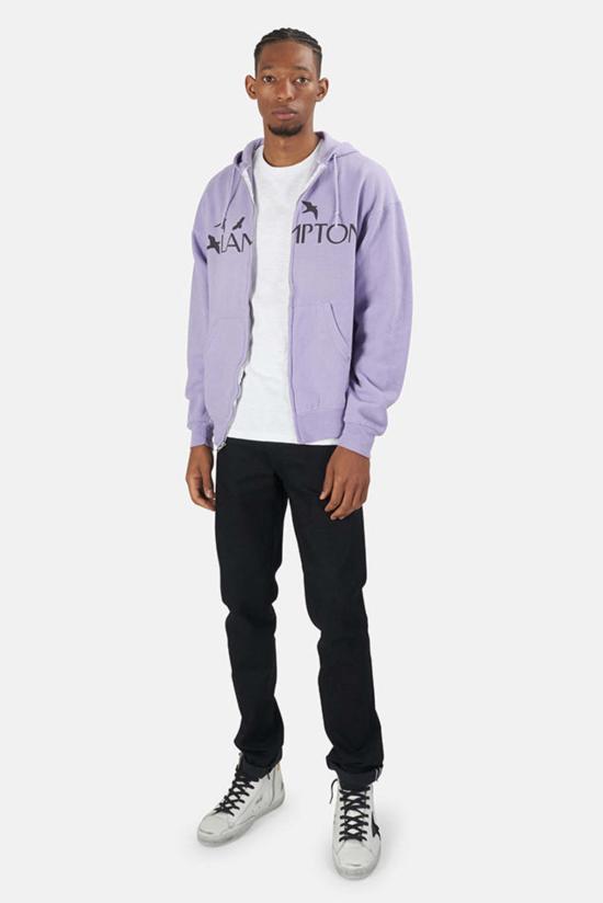  Blue&Cream 후드 티셔츠 블루&크림 램튼스 후드 퍼플/블랙 - BLUE&CREAM