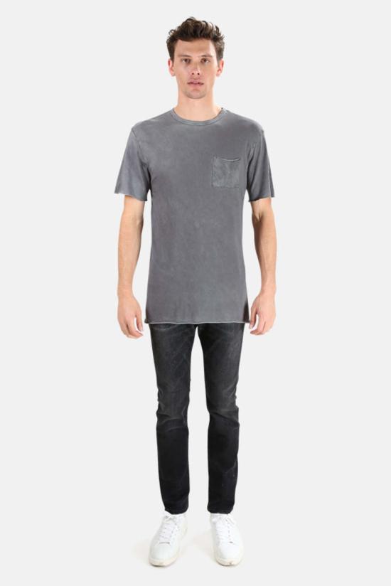  알13 데님 팬츠 R13 스케이트 진 블랙 마블