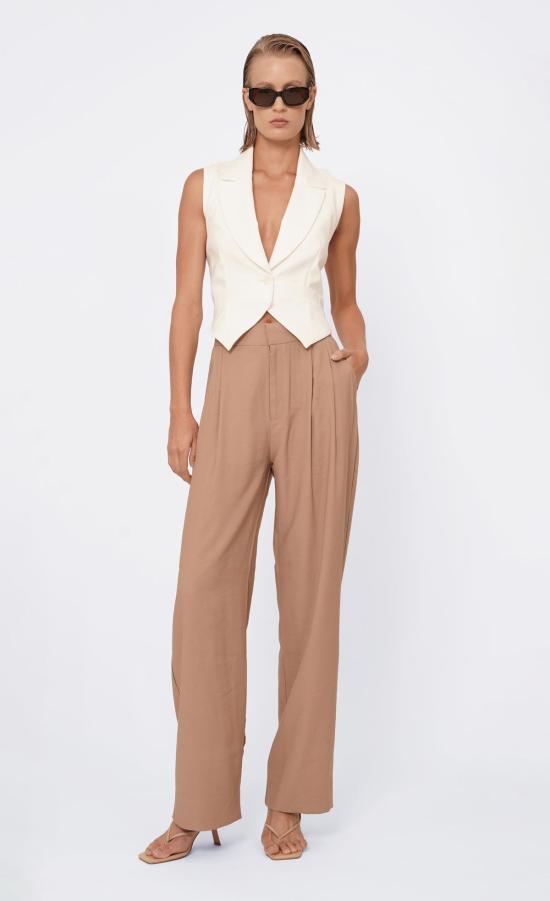  논살란트 레이블 스트레이트 팬츠 넌캐런트 라벨 팔론 팬츠 - NONCHALANT LABEL