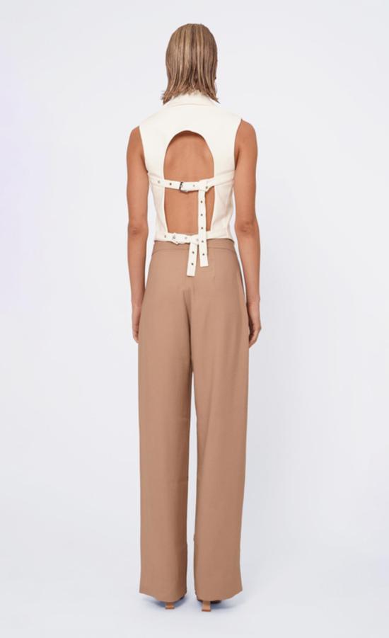  논살란트 레이블 스트레이트 팬츠 넌캐런트 라벨 팔론 팬츠 - NONCHALANT LABEL