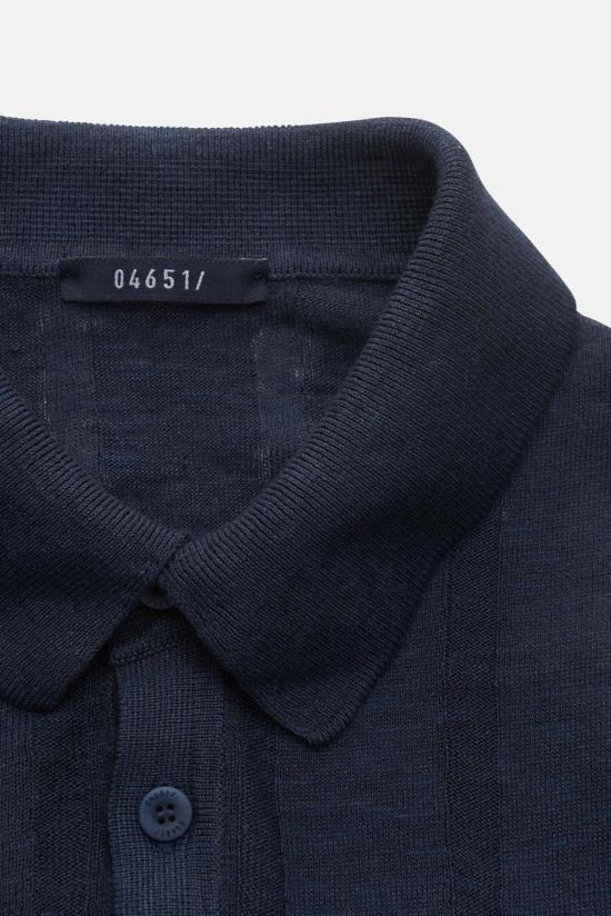  04651/트립인어백 폴로 티셔츠 04651 리넨 니트 폴로 네이비 - 04651/A TRIP IN A BAG