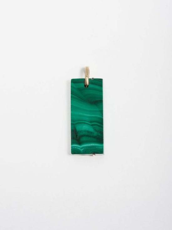  로렌 스튜어트 목걸이/팬던트 스톤 태그 펜던트 - LOREN STEWART