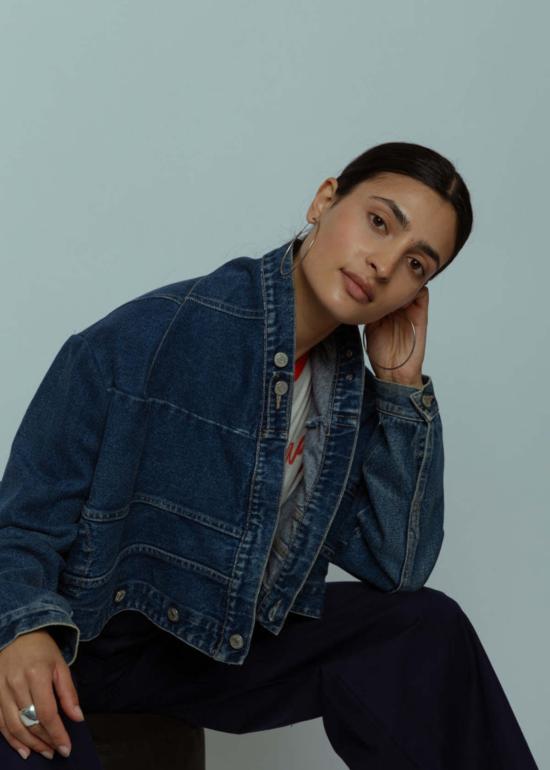  Rentrayage 데님 자켓 플립사이드 재킷 데님