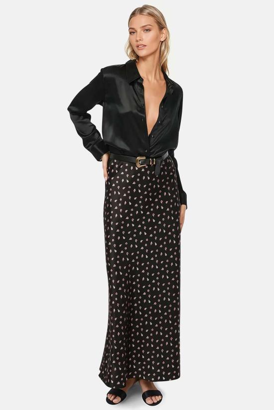  카미 뉴욕 롱 스커트 캐미 NYC 프루 스커트 로제트