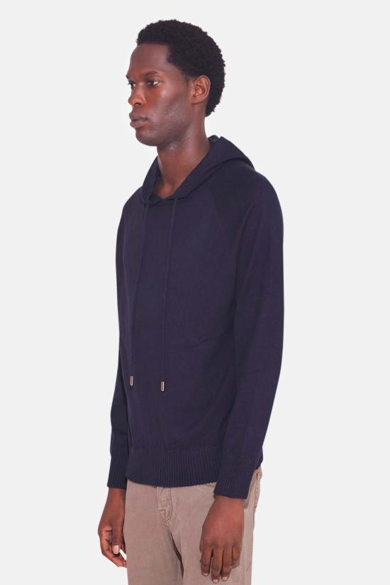  Blue&Cream 후드 티셔츠 블루&크림 리드 풀오버 후디 네이비 - BLUE&CREAM