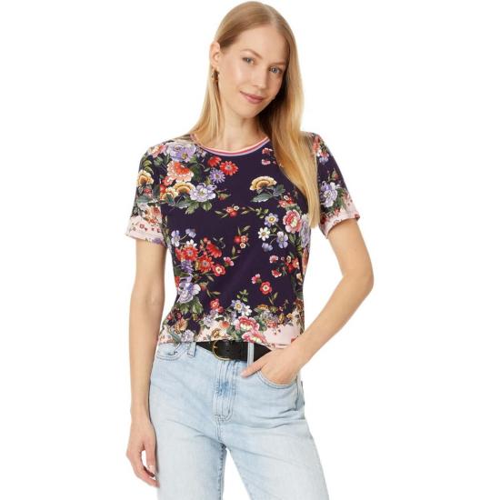  조니 와스 반팔 티셔츠 Johnny Was The Janie Favorite 반팔 크루넥 티셔츠 Els