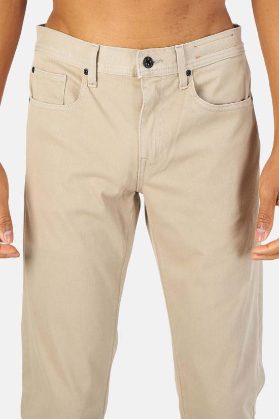  KATO 스트레이트 팬츠 카토 더펜 슬림 데닛 진 샌드 베이지 - KATO