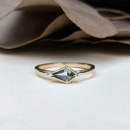  Stephanie Ellis 반지 스테파니 엘리스 다이아몬드 카이트 스태커 1 링 - OTHER BRANDS