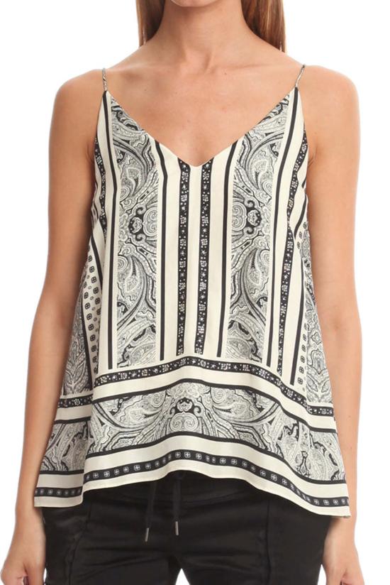  카밀라 민소매 티셔츠 슈스트링 탱크 영원으로의 길 - CAMILLA