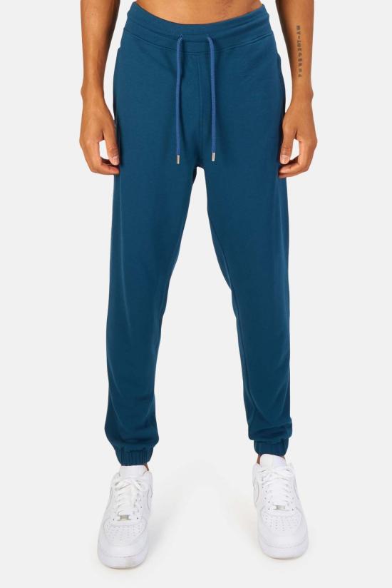  블루&크림 트레이닝/조거 팬츠 레팡 딥오션