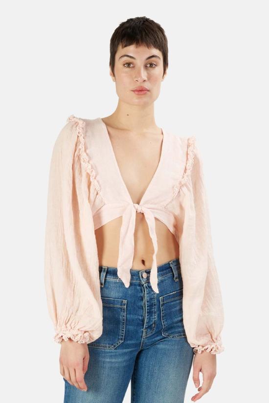  선데이 세인트 트로페즈 블라우스 선데이 생트로페 카멜리아 셔츠 시로코 - SUNDAY SAINT-TROPEZ