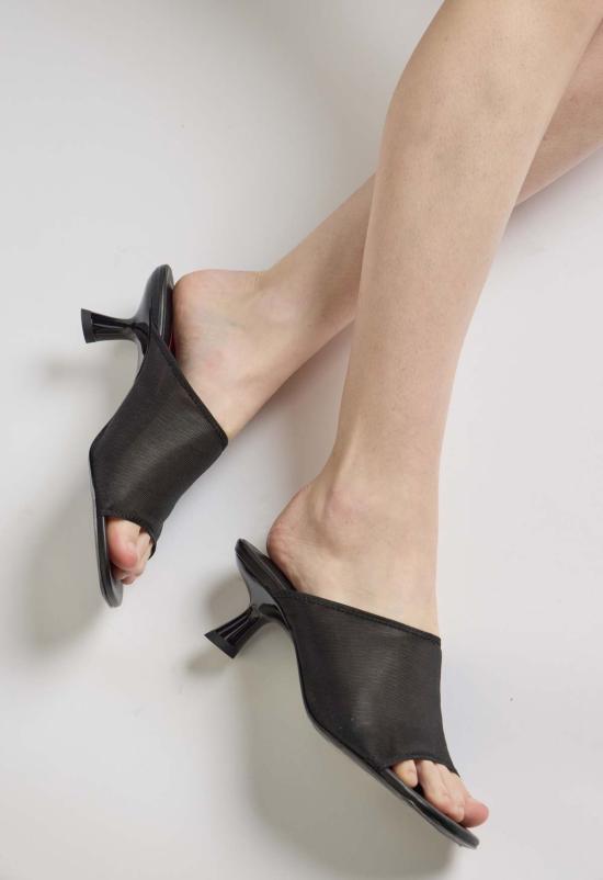  사이먼밀러 뮬/슬리퍼 Simon Miller 메시 비프 힐 블랙