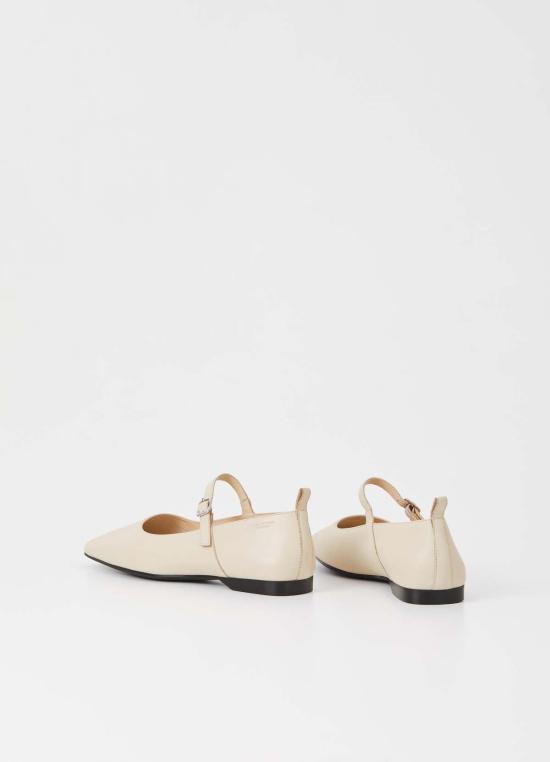  베가본드 힐/펌프스 방랑자 델리아 메리 제인 오프 화이트 - VAGABOND