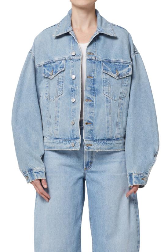  에이골디 데님 자켓 아골드 달튼 벌룬 재킷 소울 - AGOLDE