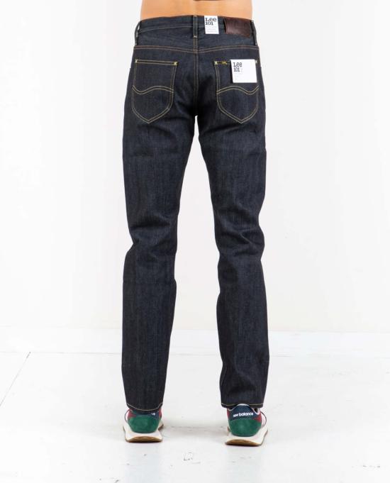  리 데님 팬츠 101 지 진 드라이 인디고 - LEE