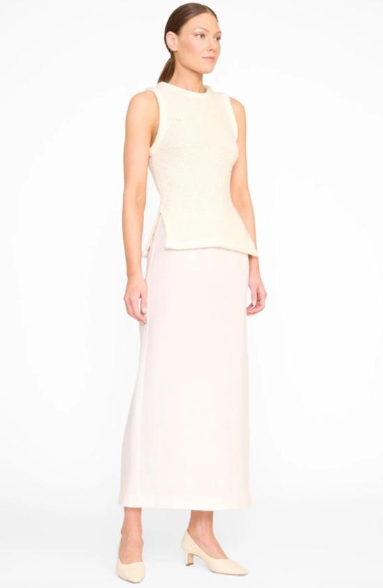  스타우드 블라우스 에린 탑 아이보리 - STAUD