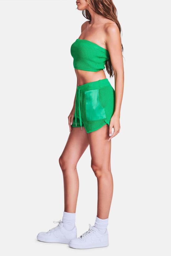  세로야 숏팬츠 Ser.O.Ya 우마 쇼트 켈리 그린 - SER.O.YA
