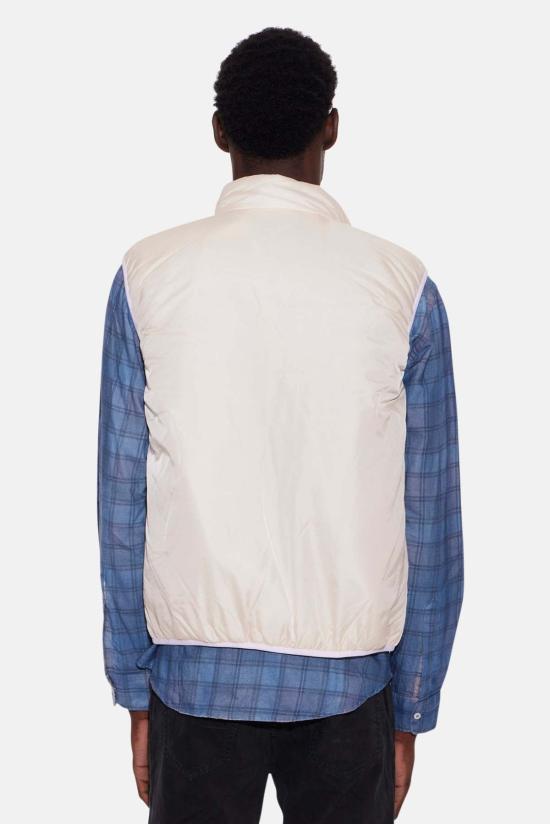  아스페시 베스트 Aspesi 나일론 지퍼 질레 내추럴 - ASPESI