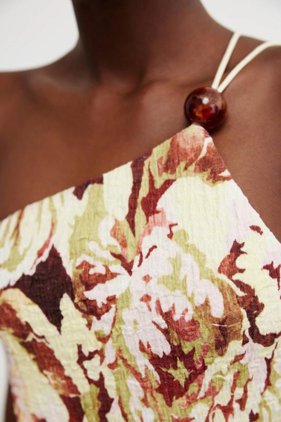  시그니피컨트 아더 민소매 티셔츠 Significant Other Simona 원숄더 탑 정글 - SIGNIFICANT OTHER