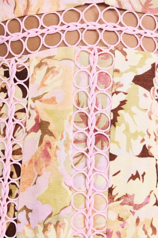  시그니피컨트 아더 롱 원피스 Significant Other Nicole 미디 드레스 Prt Jungle Mix - SIGNIFICANT OTHER