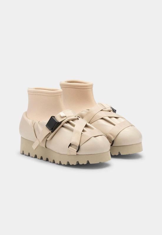  유메유메 뮬/슬리퍼 유메 유메 나와 캠프 미드 슈즈 베이지