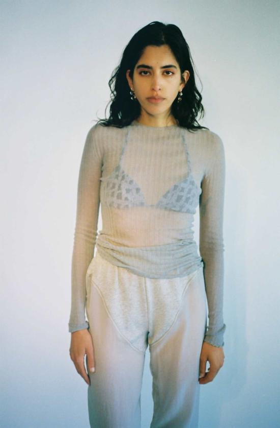  마리암 나시르 자데 스트레이트 팬츠 Maryam Nassir Zadeh 우승자 스웨트 - MARYAM NASSIR ZADEH