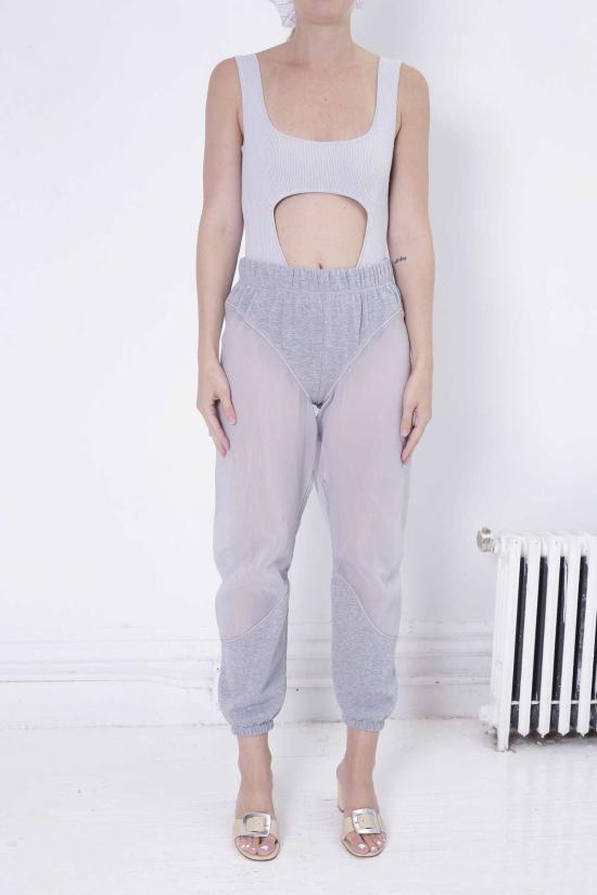  마리암 나시르 자데 스트레이트 팬츠 Maryam Nassir Zadeh 우승자 스웨트 - MARYAM NASSIR ZADEH