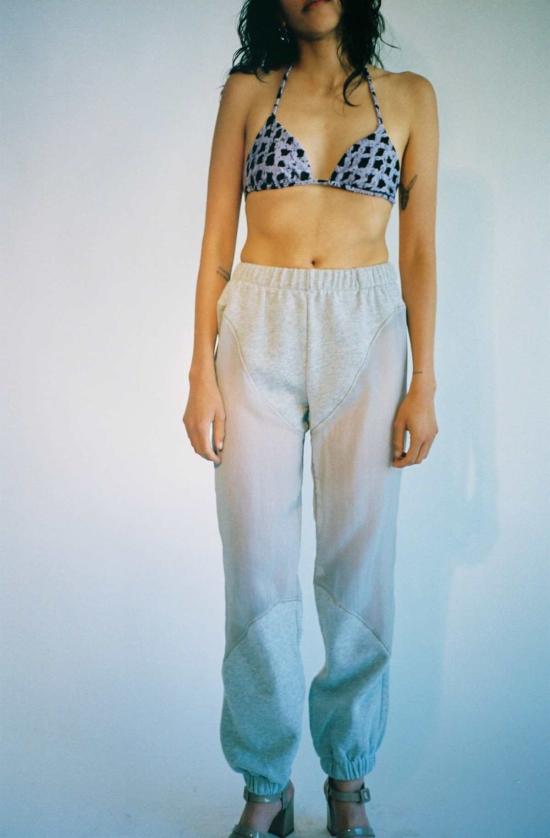  마리암 나시르 자데 스트레이트 팬츠 Maryam Nassir Zadeh 우승자 스웨트 - MARYAM NASSIR ZADEH