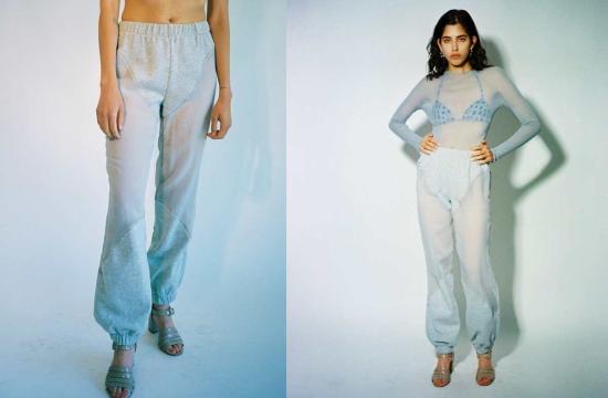  마리암 나시르 자데 스트레이트 팬츠 Maryam Nassir Zadeh 우승자 스웨트 - MARYAM NASSIR ZADEH