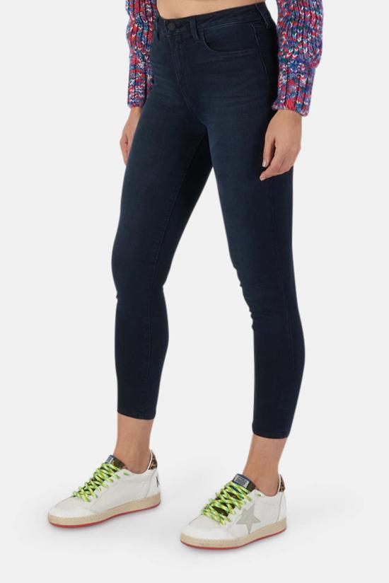  라장스 데님 팬츠 L'agence Margot 하이라이즈 스키니 진 에버렛 - L'AGENCE