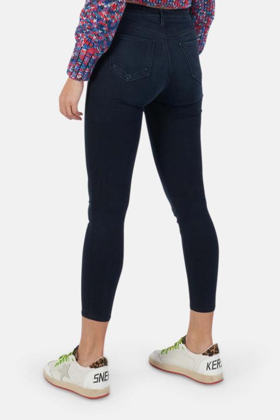  라장스 데님 팬츠 L'agence Margot 하이라이즈 스키니 진 에버렛 - L'AGENCE