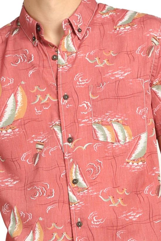  KATO 반팔 셔츠 카토 더 보빈 반팔  레드 - KATO