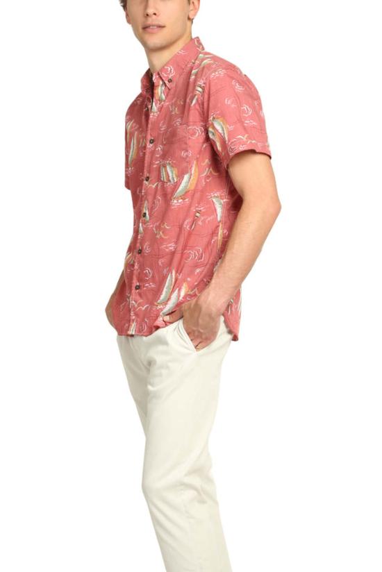  KATO 반팔 셔츠 카토 더 보빈 반팔  레드 - KATO