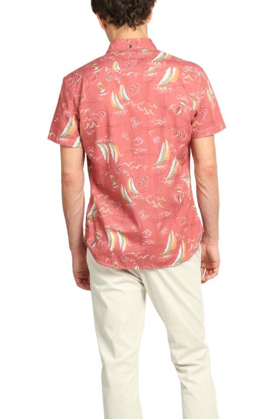  KATO 반팔 셔츠 카토 더 보빈 반팔  레드 - KATO