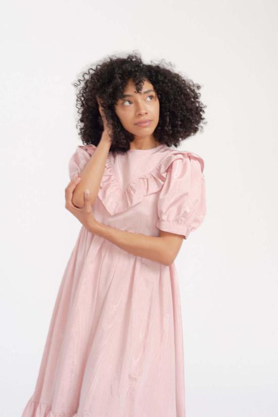  BATSHEVA 숏 원피스 바체바 메이 드레스 루핀 핑크 - OTHER BRANDS